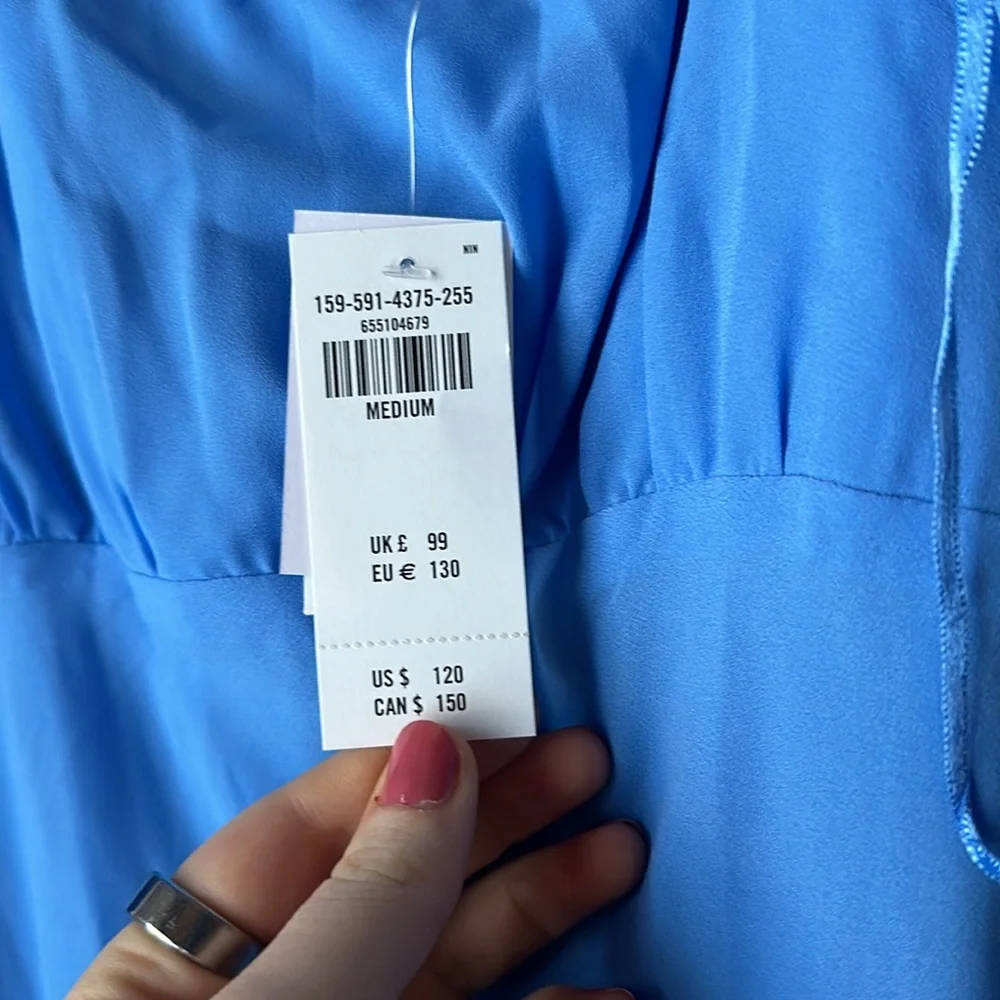 Abercrombie Blue Floor Length Dress